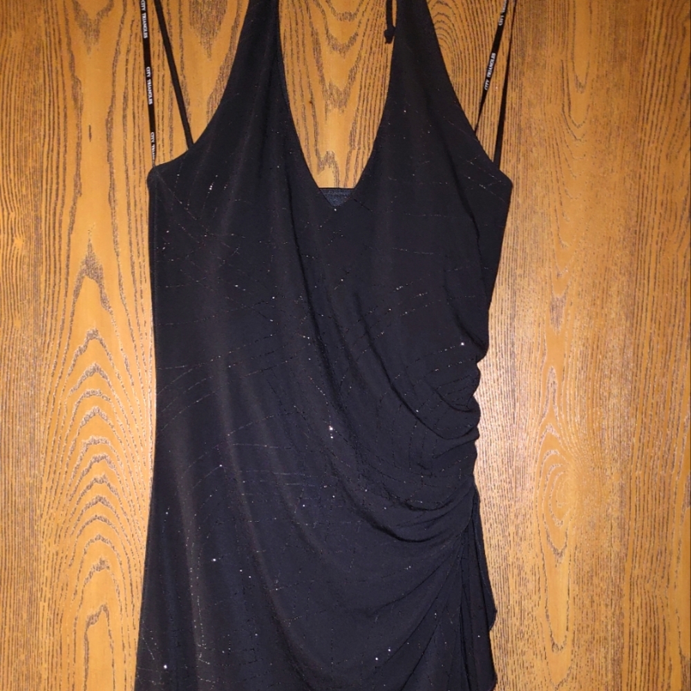 Black floor length Prom/evening wear